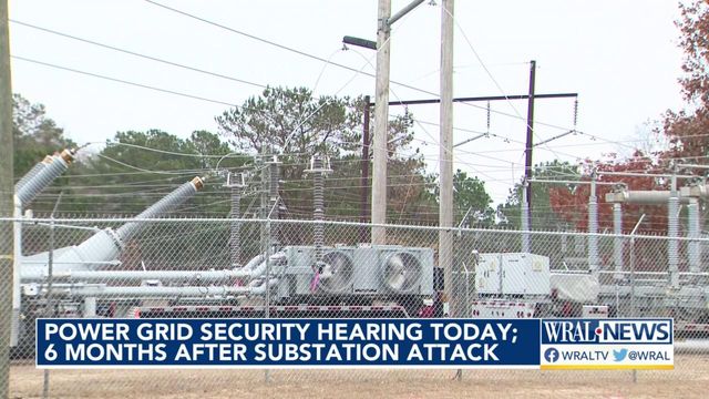 Power grid security hearing today in Moore County