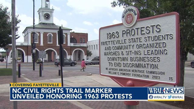 1963 Fayetteville protests honored with civil rights marker