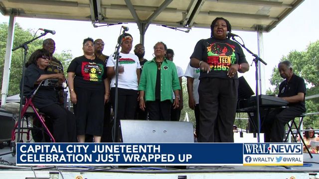 Raleigh celebrates Black history with Juneteenth event at Dorothea Dix Park