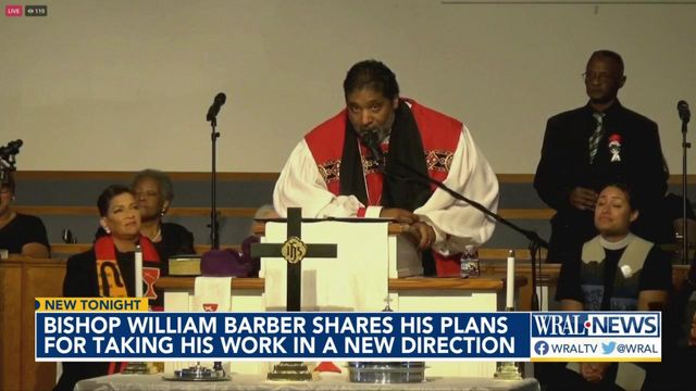 Bishop William Barber shares his plans for taking his work in a new direction