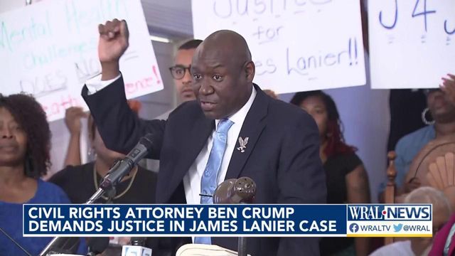 Civil rights attorney Ben Crump demands justice in James Lanier case