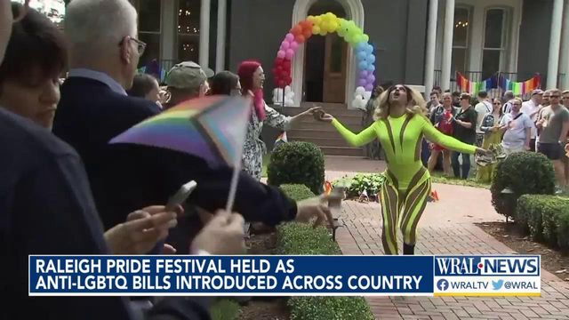 Raleigh Pride Festival held as anti-LGBTQ bills introduced across country 