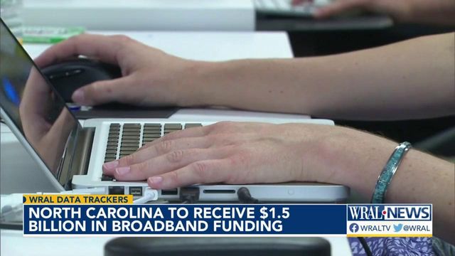 $1.5 billion in federal funding will help connect more of NC to internet 