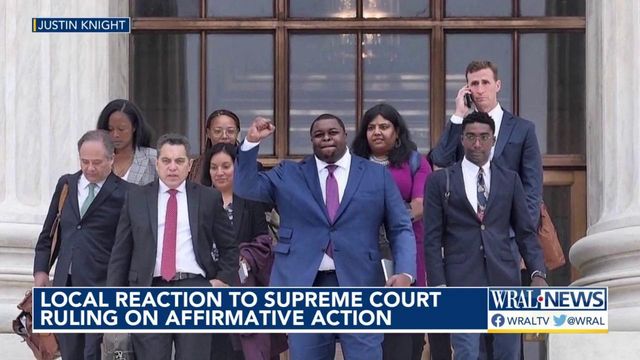 NC reaction to US Supreme Court ruling on affirmative action