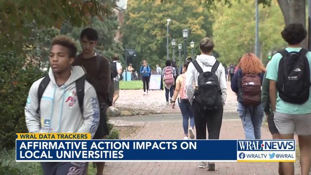 Affirmative action impacts on universities in the Triangle