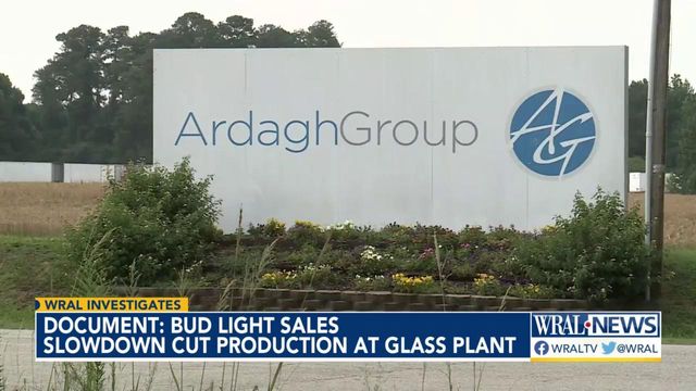  Document: Bud Light sales slowdown cut production at glass plant