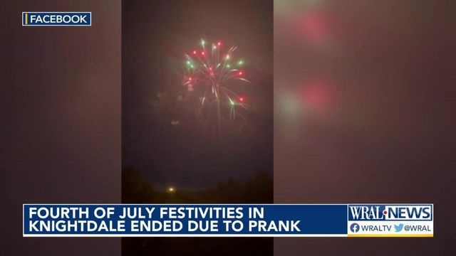 Knightdale Fourth of July festival ends at hands of prank