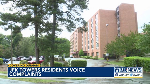 JFK Towers residents voice complaints