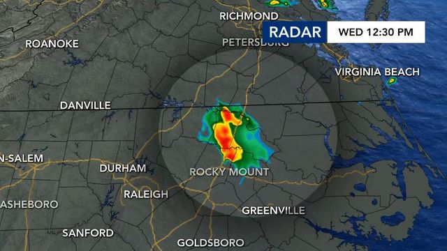 Radar: System that spawned EF3 tornado moves into North Carolina from the west