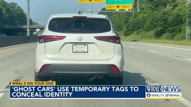 'Ghost cars' use trickery with tags to evade law enforcement