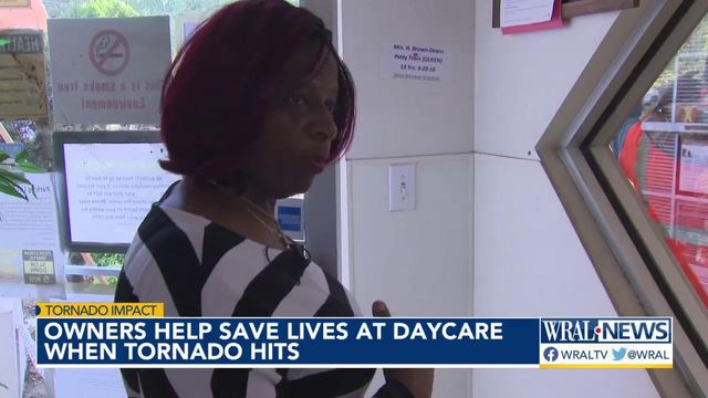 Owners help save lives at Rocky Mount day care when tornado hits