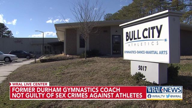 Durham gymnastics coach found not guilty of sex crimes against athletes