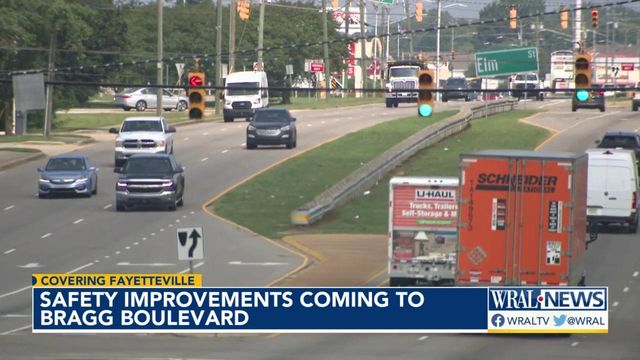 Safety improvements coming to Bragg Boulevard