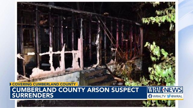 Man charged in Cumberland County arson case turns himself in