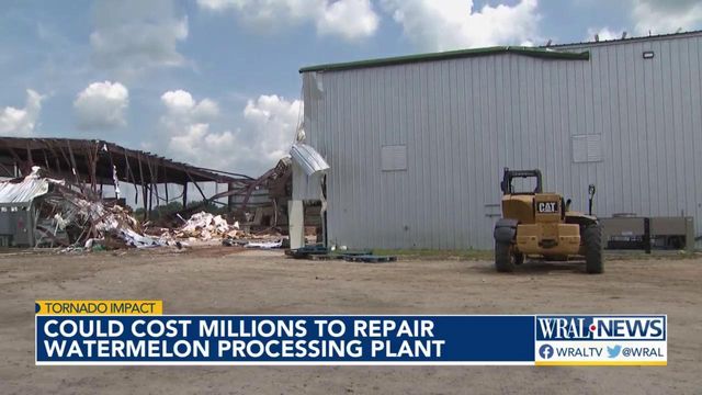 Repairs to watermelon plant could cost millions after EF3 tornado damage
