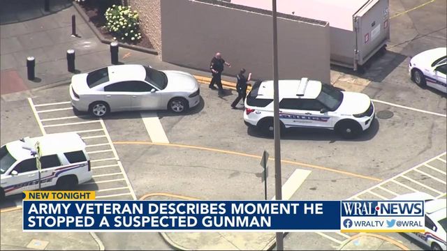 Army veteran describes moment he stopped a suspect gunman at Cross Creek Mall