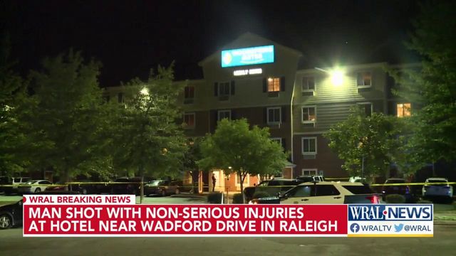 Shooting at Raleigh hotel leaves man injured 