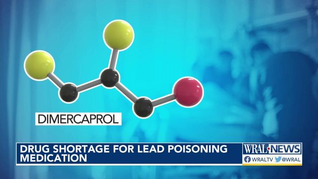 Dimercaprol supply running low, posing danger to children with lead poisoning