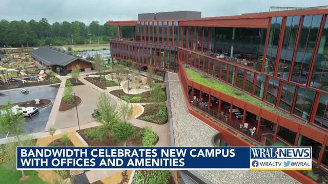 Bandwidth celebrates new campus with offices and amenities 