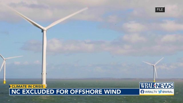 North Carolina excluded for offshore wind development