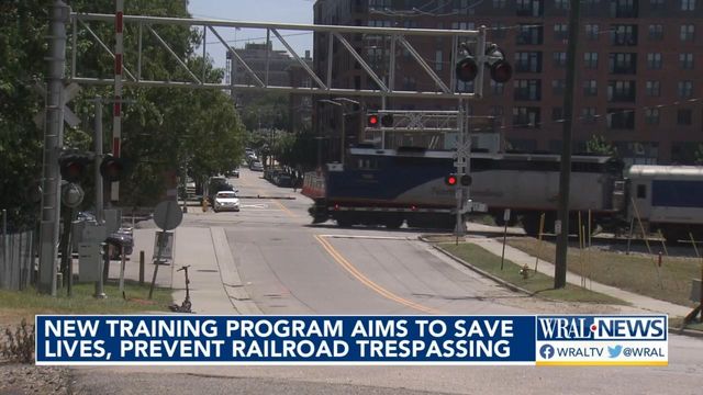 New training program aims to save lives and prevent railroad trespassing