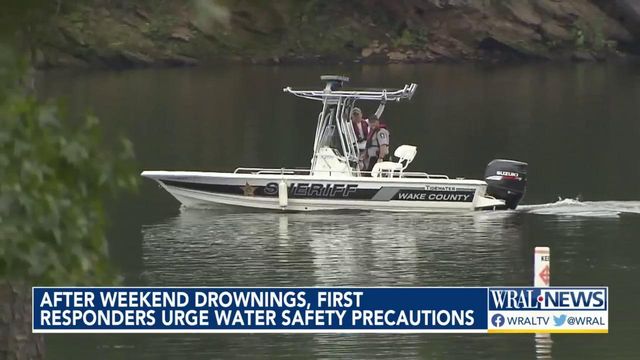 Multiple water rescues at major Triangle lakes this weekend
