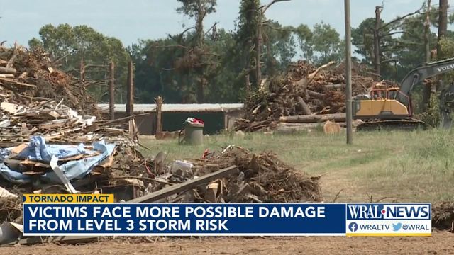 Nash County town braces for more potentially severe weather weeks after EF-3 tornado