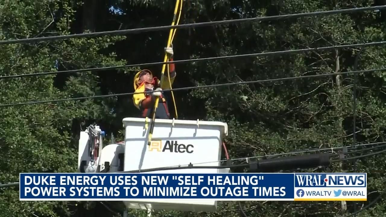 Duke power grid can automatically detect re route power to keep the lights on for thousands during severe storms