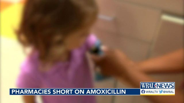 Industrywide shortage of Amoxicillin getting to parents 