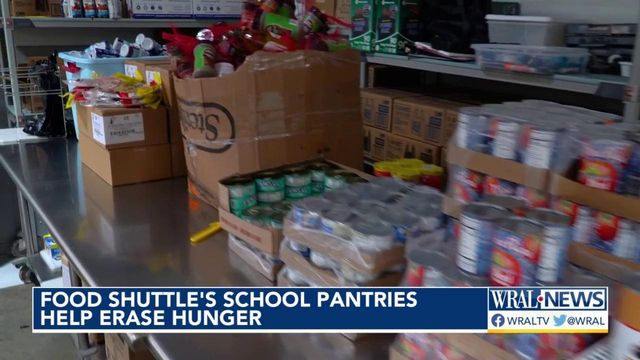 Food pantries serve students, families