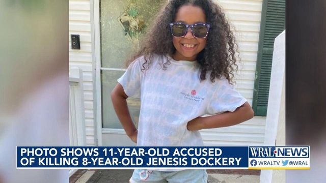 Photo shows 11-year-old accused of killing 8-year-old Jenesis Dockery