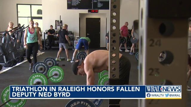 Triathlon in Raleigh honors fallen deputy Ned Byrd