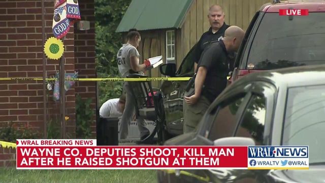Wayne County deputies shoot and kill man who ignored their commands and raised gun at them