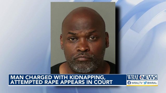 Man charged with kidnapping, attempted rape appears in court