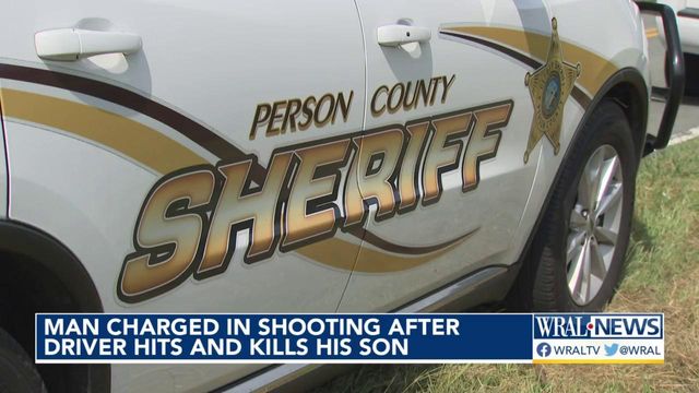 Man charged in shooting after driver hits and kills his son