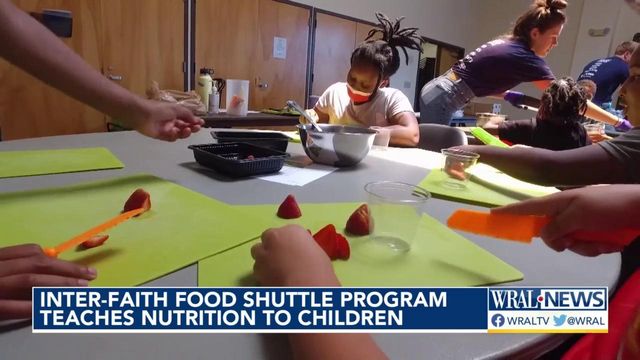 Interfaith Food Shuttle program teaches nutrition to children