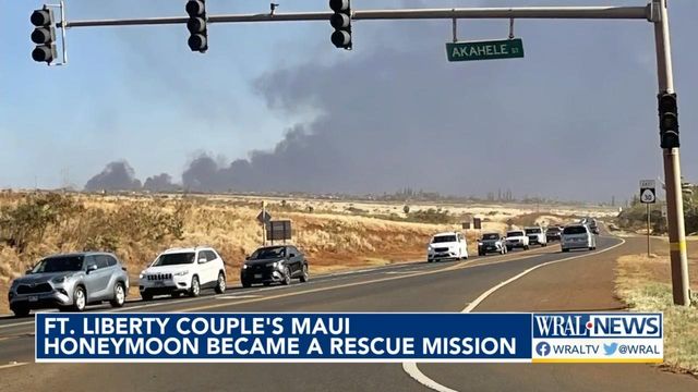 Fort Liberty couple's Maui honeymoon became a rescue mission   