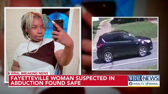 Fayetteville police found woman abducted by man