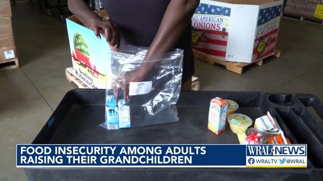 Food insecurity among adults raising their grandchildren