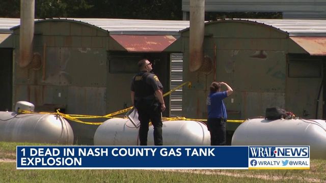 Nash County explosion leads to one death