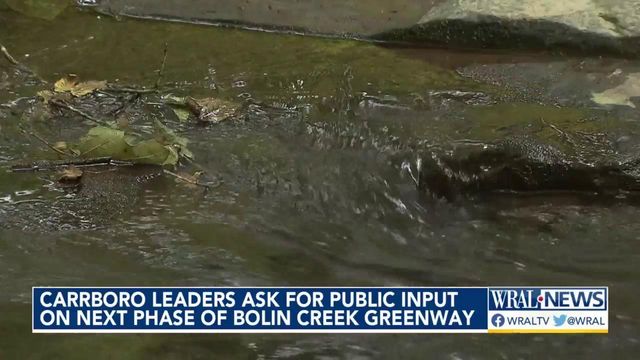 Carrboro residents clash on best way for Bolin Creek Greenway to expand