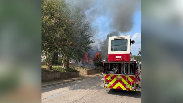 Fire breaks out at Wake Forest home :: WRAL.com