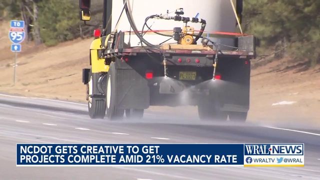 NCDOT gets creative to get projects complete, faces 21% vacancy rate