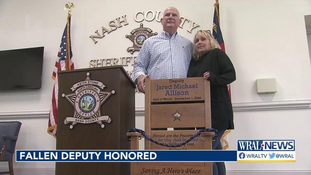 Fallen Nash deputy honored