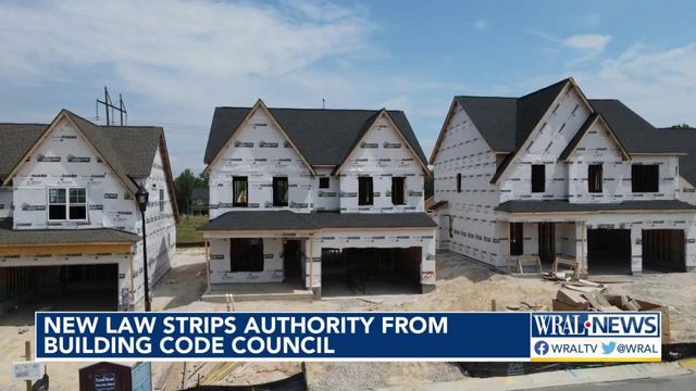 New NC law strips authority from state's Building Code Council