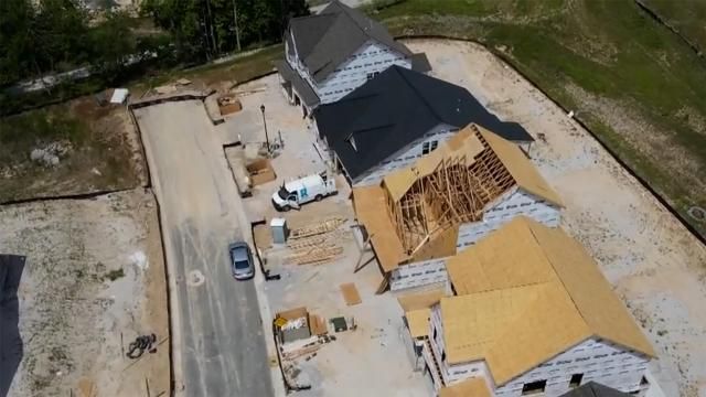 New home construction in the Triangle