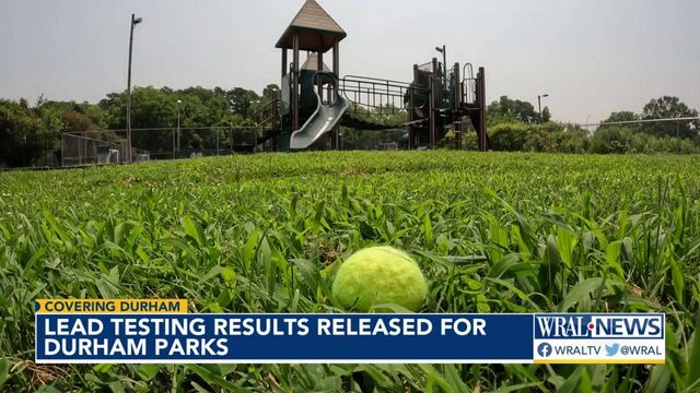 Lead testing results released for Durham parks
