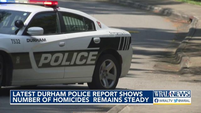 Latest Durham police report shows number of homicides remains steady