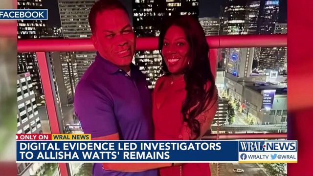 Digital evidence leads investigators to Allisha Watts' remains