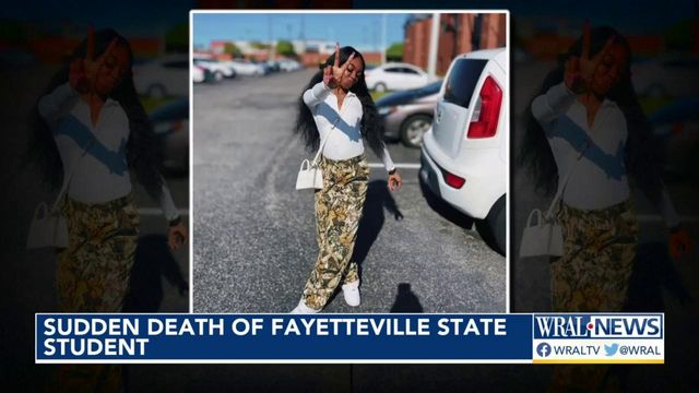 Sudden death of Fayetteville State student